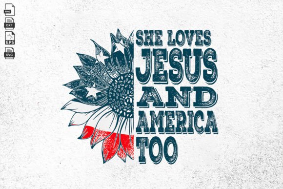 American Flag Graphic for Crafts and Branding