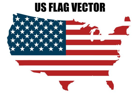 American Flag Map: Patriotic Graphics for Crafts & Content