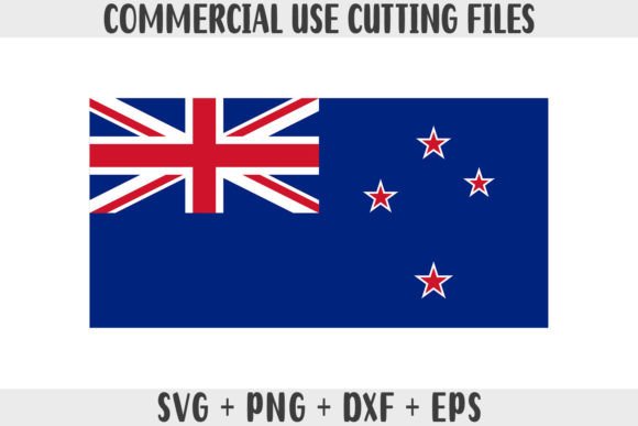 New Zealand Flag SVG Original Colors