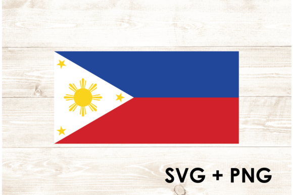 Phillipines Flag Filipino Clipart SVG Graphics for Crafts