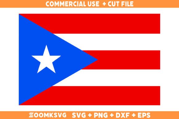 Puerto Rico Flag Graphics for Crafts