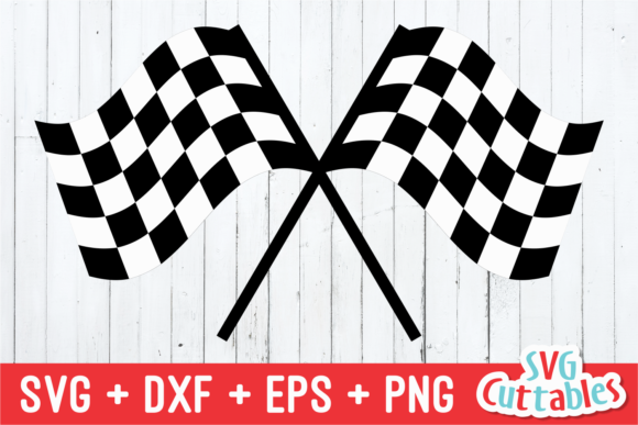Racing Flag Checkered Flag Graphics for Crafts