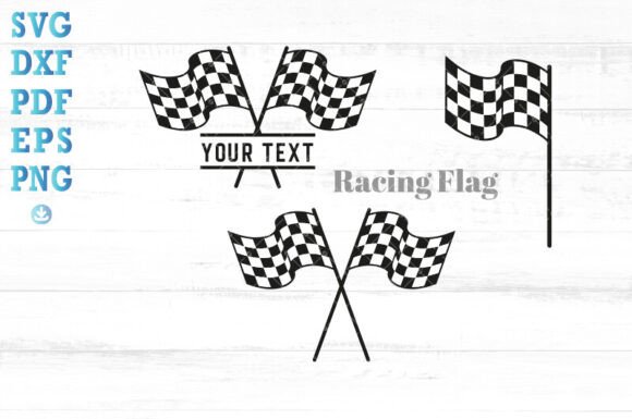 Racing Flag SVG Bundle for Crafts & Graphics